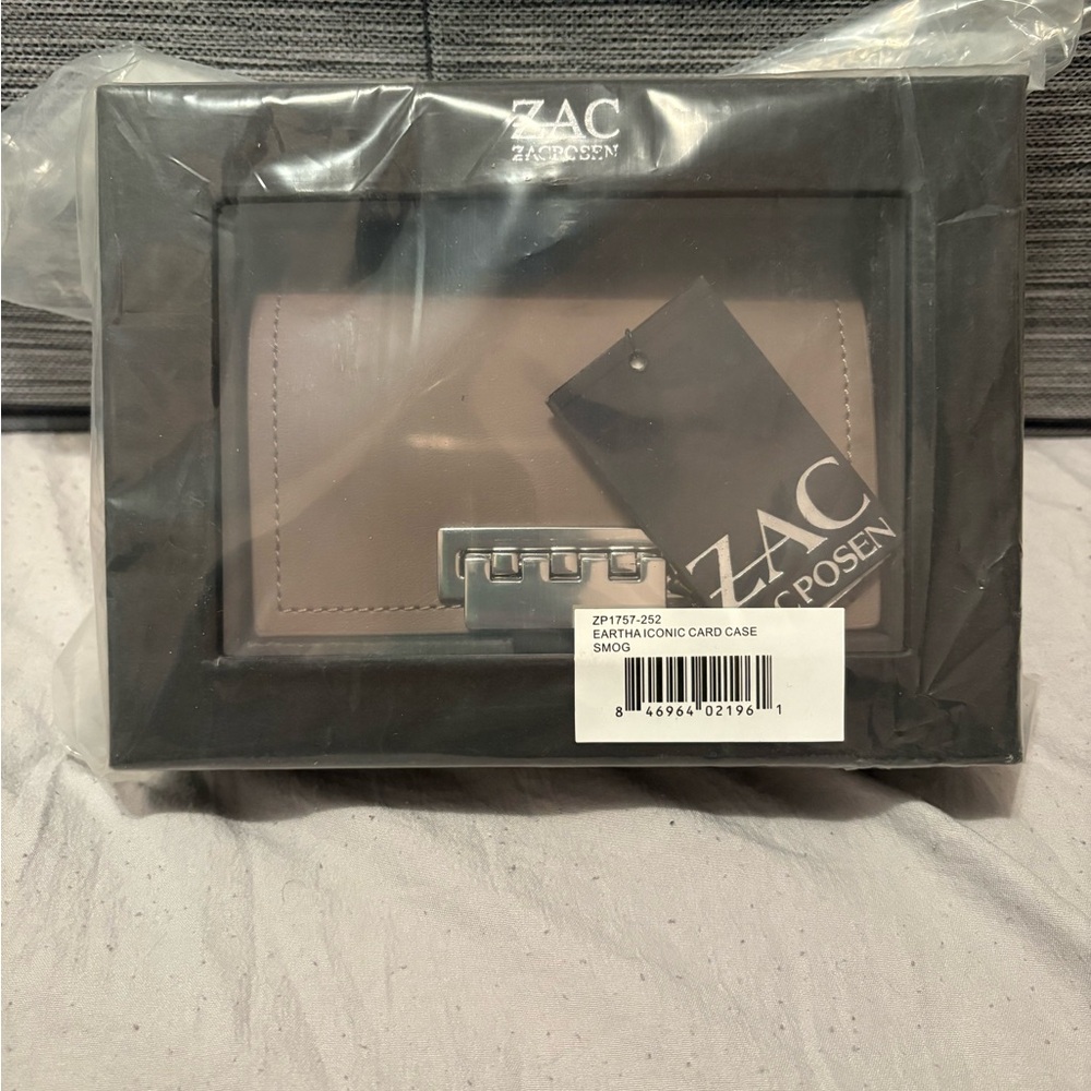 ZAC Zac Posen Taupe Card Holder